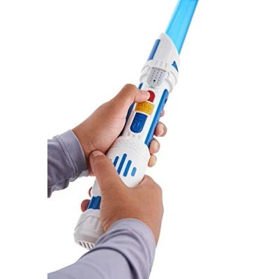 Image of Star Wars Scream Saber Lightsaber Toy, Record Your Own Inventive Sounds and Pretend to Battle, for Kids Roleplay Ages 4 Up