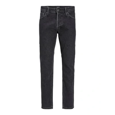 Image of Jack &amp; Jones Straight leg jeans, Men&#039;s, Size: 42x34, Black denim