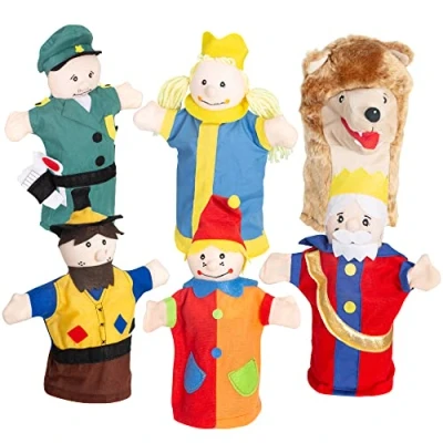 Image of roba 9712 Hand Puppets Pack of 6