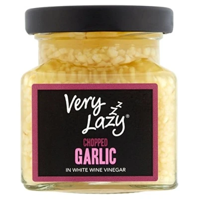 Image of Very Lazy Chopped Garlic in White Wine Vinegar 125g