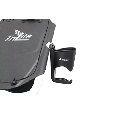 Image of Axglo Beverage Holder Cup Golf Cart Accessories Black