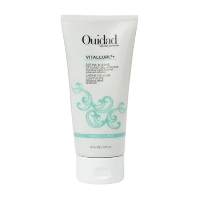 Image of Ouidad VitalCurl Plus Define and Shine Styling Gel Cream For Unisex 6 oz
