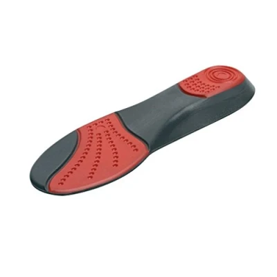 Image of SORBOTHANE Double Strike Insoles for Men and Women Antibacterial Shock Absorption &amp; Heel Support Insoles, Size 7 UK, 41 EU, Yellow