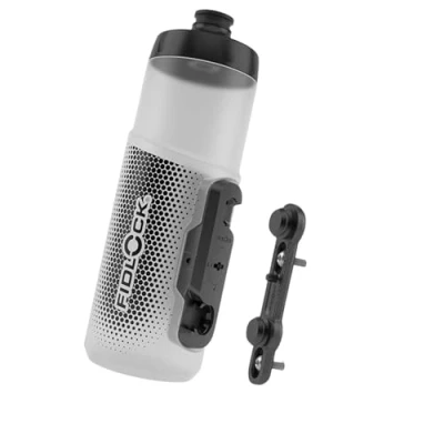 Image of Fidlock Trinkflasche &amp; Halterung Twist bike base, 600 ml, transparent, 09669