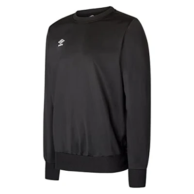 Image of UMBRO Club Essential Poly Sweatshirt Black F060, , S