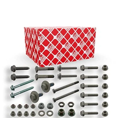 Image of KIT14 Mounting Kit, control lever FEBI BILSTEIN 48903 Front Axle Left, Right AUDI: A6 C6 Avant, Saloon