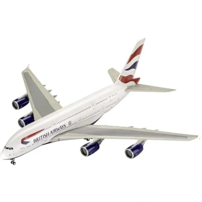 Image of Revell 03922 Airbus A380 800 &quot;British Airways&quot; 1:144 Scale Unbuilt/Unpainted Plastic Model Kit