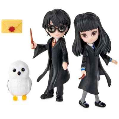 Image of Wizarding World, Magical Minis Harry Potter and Cho Chang Friendship Set with Collectible Toy Figures Creature, Kids Toys for Ages 5 up