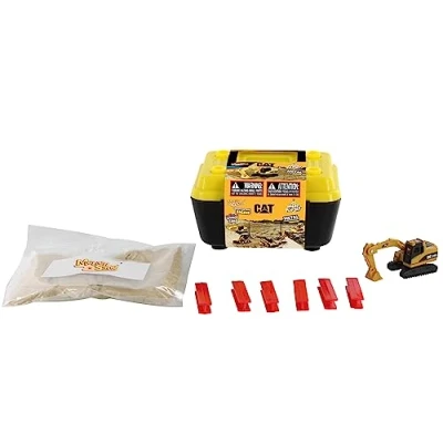Image of CAT 37085961 Micro Metal Diecast, 315D L Excavator Playbox Kit