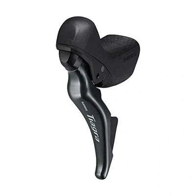 Image of Shimano Tiagra ST 4725 mechanical shift hydraulic short reach STI, 2 speed, left hand