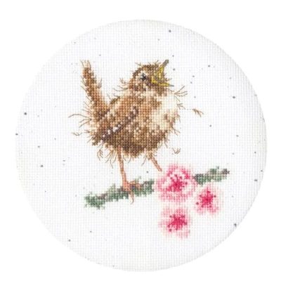 Image of Bothy Threads Cross Stitch Kit Little Tweets (Hoop not Included)