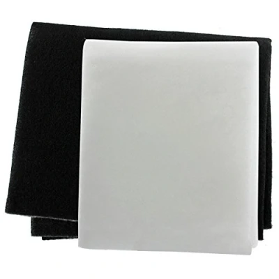 Image of SPARES2GO Cooker Hood Grease Filter Kit compatible with Hygena Extractor Fan Vent (Pack of 2 Filters, Cut to Size)