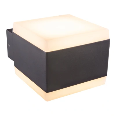 Image of Slice Outdoor Up Down Wall Lamp Anthracite IP44 LED 3000K