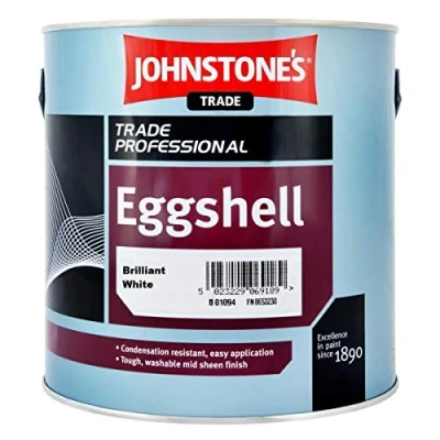 Image of 5LTR JOHNSTONES Trade Eggshell Brilliant White