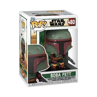 Image of Funko POP! Star Wars: Book Of Boba Fett Collectable Vinyl Figure Gift Idea Official Merchandise Toys for Kids &amp; Adults Movies Fans Model Collectors and Display