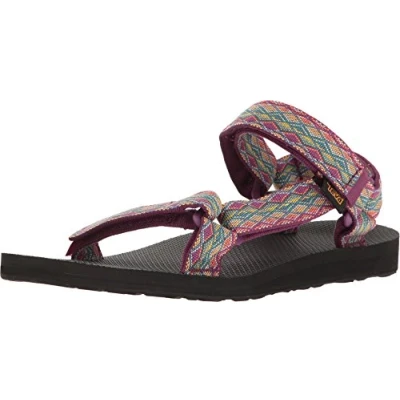 Image of Teva Women&#039;s Original Universal Sandal, Miramar Fade Dark Purple Multi, 5 UK