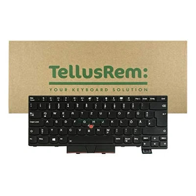 Image of TellusRem replacement German backlit keyboard for Lenovo Thinkpad T470 T480