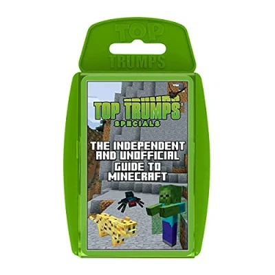 Image of Top Trumps Independent and Unofficial Guide To Minecraft Specials Card Game, find out if Shulkers are stronger than Slimes, educational gamer gifts toys for Boys Girls Aged 6 plus