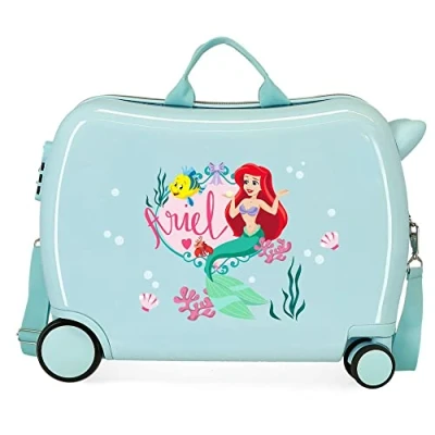 Image of Disney Princess Celebration Adaptable Toiletry Bag, Blue, 29 x 21 15 cm, Rigid ABS 9.14 L