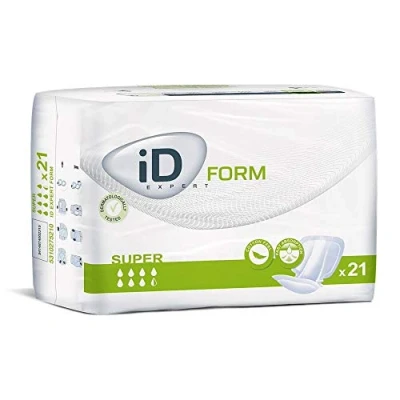 Image of Euron ID Expert Form Shaped Incontinence Pads (Anti Leak Cuffs) Super (21)