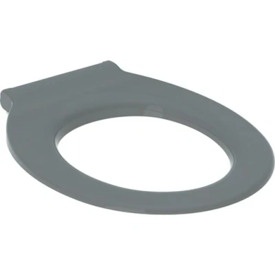 Image of Twyford Avalon Toilet Seat Ring Top Fix Grey AV7886gY