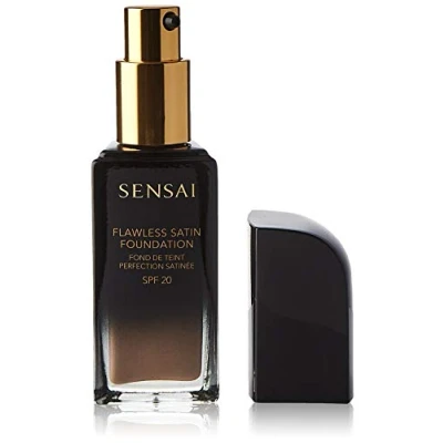 Image of SENSAI Flawless Satin Foundation SPF20 FS203 Neutral Beige 30ml