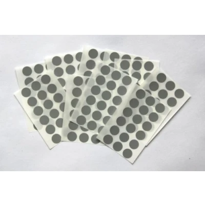 Image of 175 Grey Round Stickers Sticky Coloured Self Adhesive Dots for Colour Coding