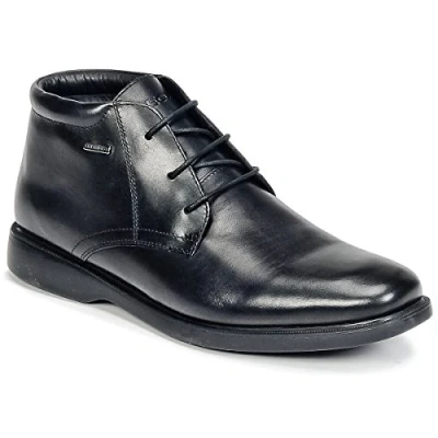 Image of Geox Mens U Brayden 2fit Abx D Shoes, Black, 11 UK