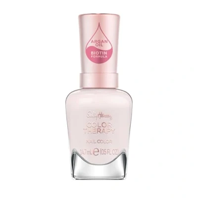 Image of Sally Hansen Colour Therapy Nail Polish, 127 No Hesitations, Strengthen and Nourish Nails, Infused with Biotin Argan Oil, 3 in 1 Formula, High Shine Finish, Salon Quality Results, 14.7ml