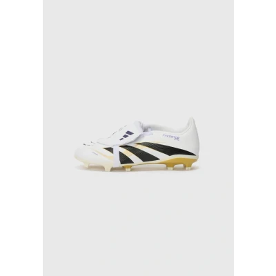 Image of adidas Performance Predator League Unisex Moulded stud football boots white/core black/goldcoloured for kids, Size: 10K shoes