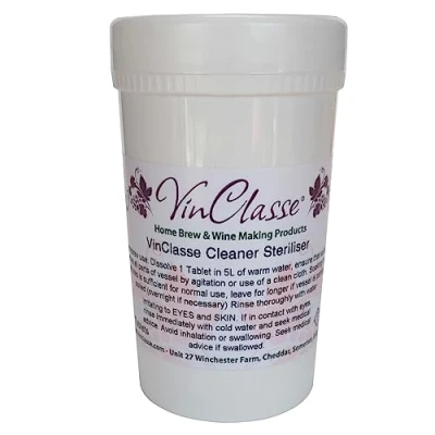 Image of VinClasse Homebrew Wine Making Steriliser 80 x Tablet Bulk Tub.