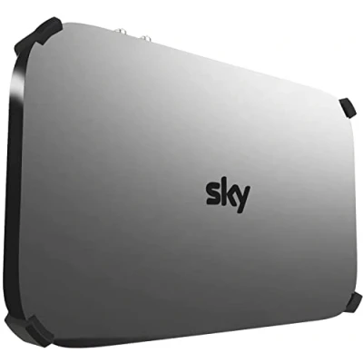 Image of Sky Q Box Wall Mount Bracket (LATEST 2TB MODEL) Made In UK by View (Plastic) PLEASE SEE DETAILS BELOW FOR COMPATIBILITY