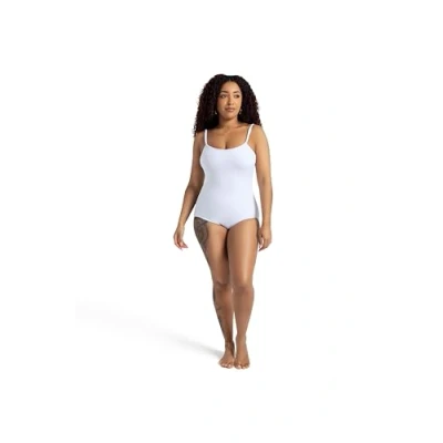 Image of Capezio Women&#039;s Camisole Leotard With Adjustable Straps,White,Small