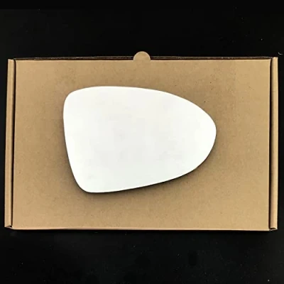 Image of Fits KIA Rio 2012 to 2016 Convex Wing Mirror Glass RIGHT HAND ( UK Driver Side )