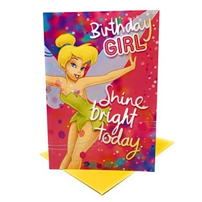 Image of Birthday Girl Tinkerbell DISNEY Fairies Hallmark 25504914 Medium