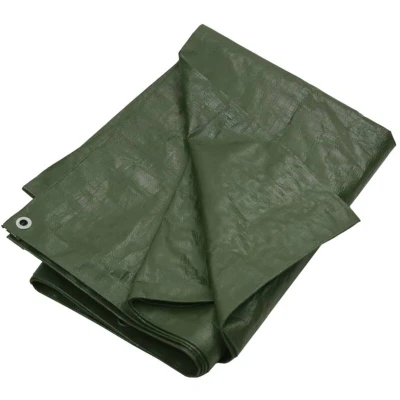 Image of vidaXL Tarpaulin 180 g/m² 8x10 m Green HDPE