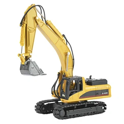 Image of VGEBY1 Excavator Toy,Huina 1710 Engineering Model Toy 1:50 Alloy Collectible Vehicles Construction Vehicle Car