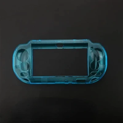 Image of Crystal Transparent Clear Hard Case Protective Cover Skin Shell for PS Vita PSV 1000 (Light Blue)