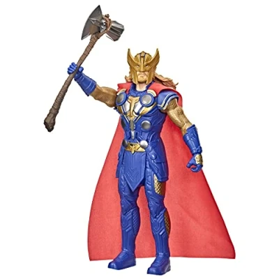 Image of Marvel Studios&#039; Thor: Love and Thunder Stormbreaker Strike Thor Electronic Figure 30 cm Children from 4 Years