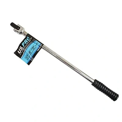 Image of US PRO Tools 1/2&quot; DR X 18&quot; Breaker Bar with Rubber Grip 1579