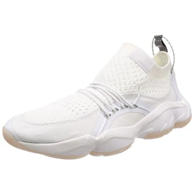 Image of Reebok Classic DMX Fusion PI Mens Running Trainers Sneakers (UK 9.5 US 10.5 EU 44, White Pale Pink CN2342)