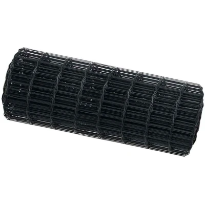 Image of vidaXL Euro Fence Grey 0.4x25 m Steel