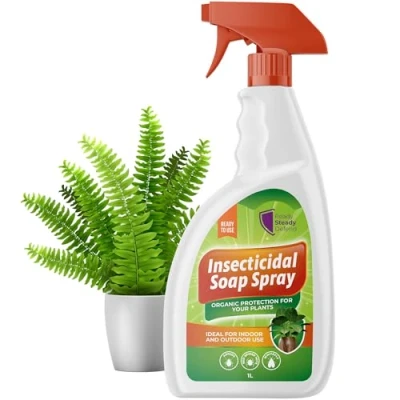Image of Insecticidal Soap Spray for Plants 1L Natural Pest Control Indoor &amp; Outdoor Use Kills Aphids, Spider Mites, Whiteflies and More Insecticide Houseplants, Vegetables Gardens