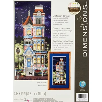 Image of Dimensions 13666 Counted Cross Stitch Victorian Charm, Multi Colour