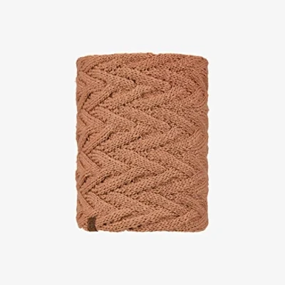 Image of Buff Knitted &amp; Fleece Neckwarmer CARYN ROSEWOOD Women One size