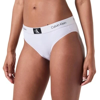 Image of Calvin Klein Women&#039;s Modern Bikini 000qf7249e Panties, Purple (Lavender Blue), XL
