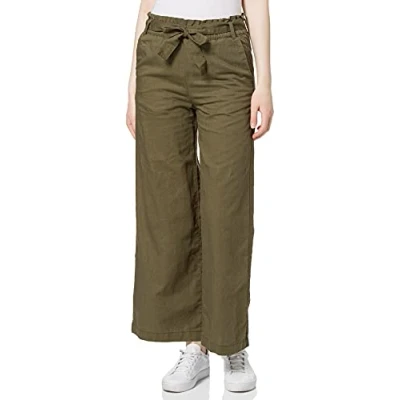 Image of edc by Esprit Women&#039;s 041CC1B309 Pants, 350/Khaki Green, 38/28