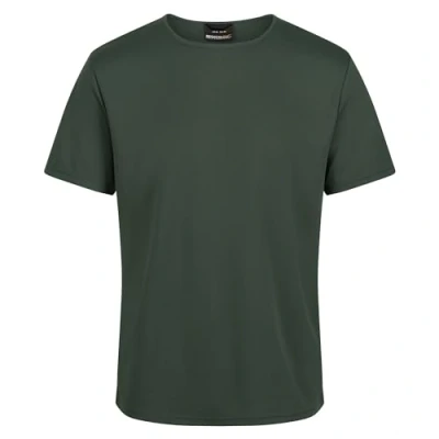 Image of Regatta Professional Men&#039;s Pro Wicking T Shirt Dark Green, Size: S