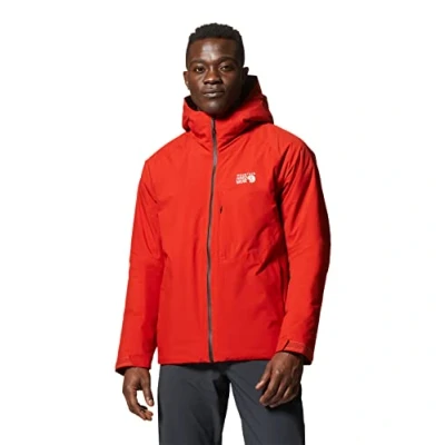 Image of Mountain Hardwear Men&#039;s Stretch Ozonic Insulated Jacket, Desert Red, M