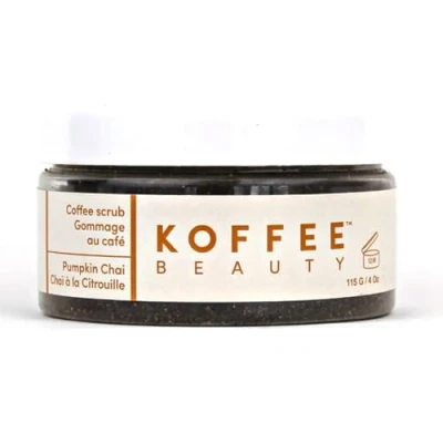 Image of Koffee Beauty Coffee Scrub Pumpkin Chai For Unisex 4 oz